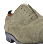 Joyce Milano - Men's Suede Derby Shoes - Green