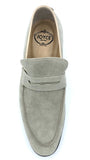 Joyce Milano Grey Suede Loafers