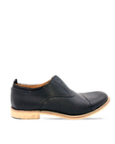 Joyce Milano - Men's Leather Derby Shoes - Black