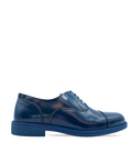 Joyce Milano Derby in pelle blu