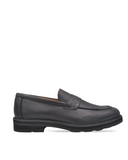 Joyce Milano - Men's Leather Loafers - Black