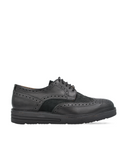 Joyce Milano Derby Brogue in Pelle Nera