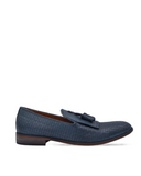 Joyce Milano - Men's Leather Loafers - Blue