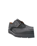 Joyce Milano Derby Brogue in Pelle Nera