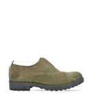 Joyce Milano - Men's Suede Derby Shoes - Green