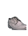 Joyce Milano - Women's Leather Derby Shoes - Meteorite