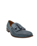 Joyce Milano - Men's Leather Loafers - Blue