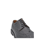 Joyce Milano - Men's Leather Derby Brogues - Black