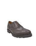 Joyce Milano Oxford Brogue in Pelle Marrone Scuro